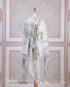 Olive Silk Scarf