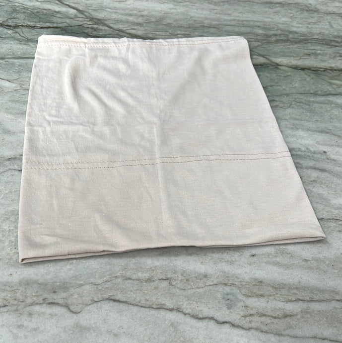 Beige cotton headband