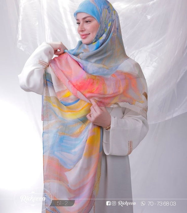 Jasmine Silk Scarf