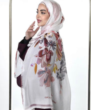 Load image into Gallery viewer, Rose Silk Shawl