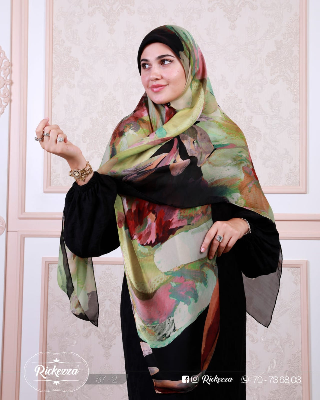 Zeinab Silk Scarf