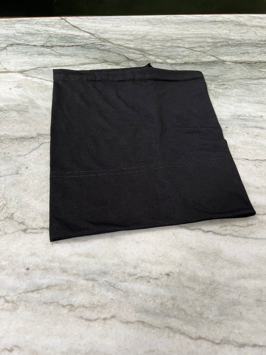 Black cotton headband